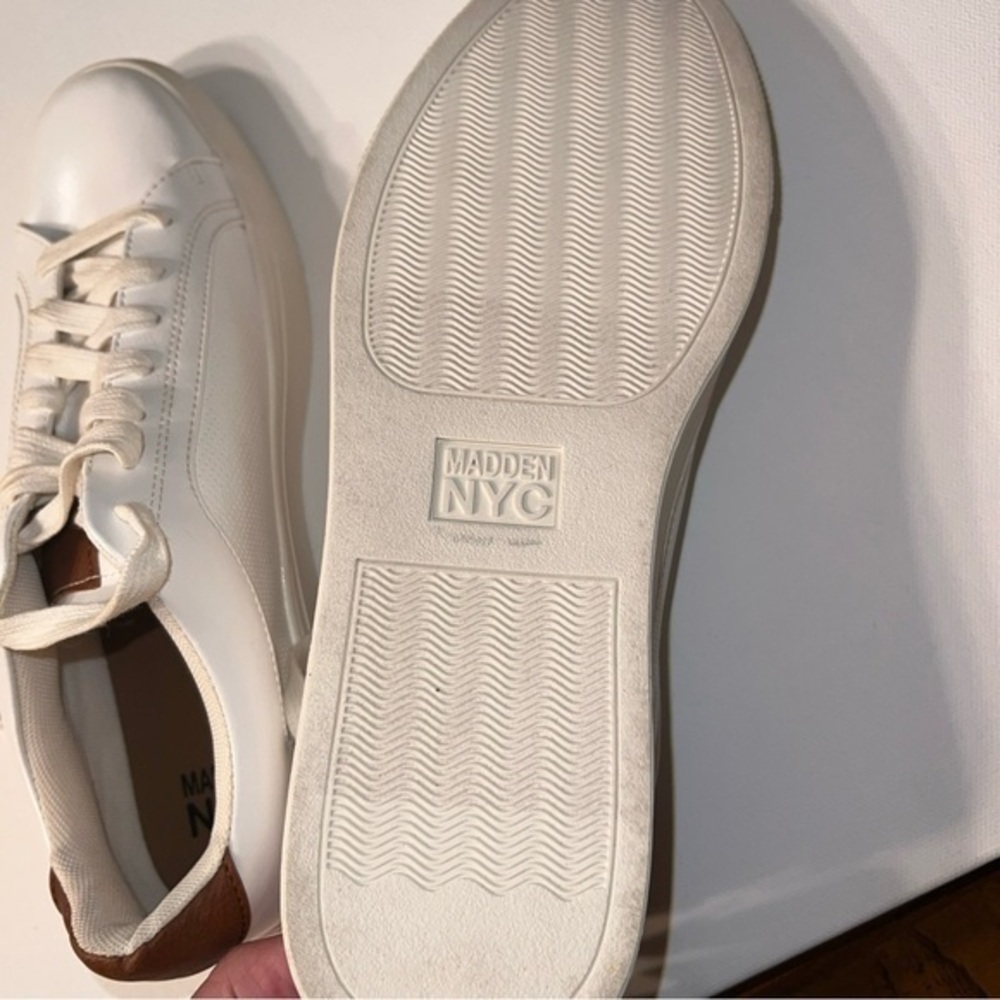 Madden NYC Women's WhiteLace-up‎ Casual Dress Comfort Shoe Women's Size 7.5 - Picture 7 of 12